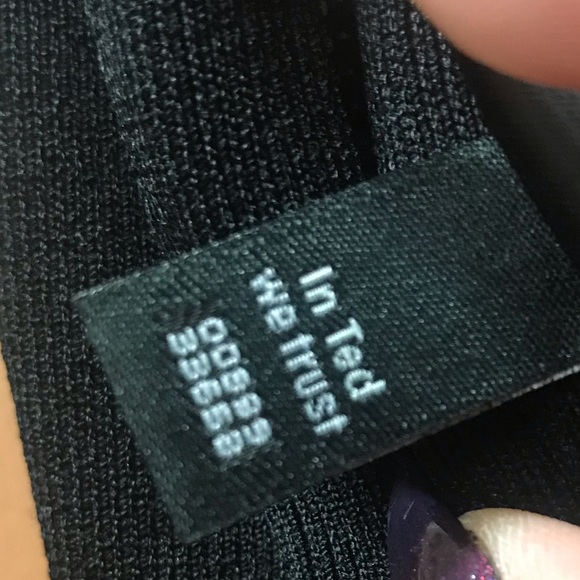 BLACK Ted Baker London NWOT Aurbray SM (4-6) Dress - Picture 6 of 9